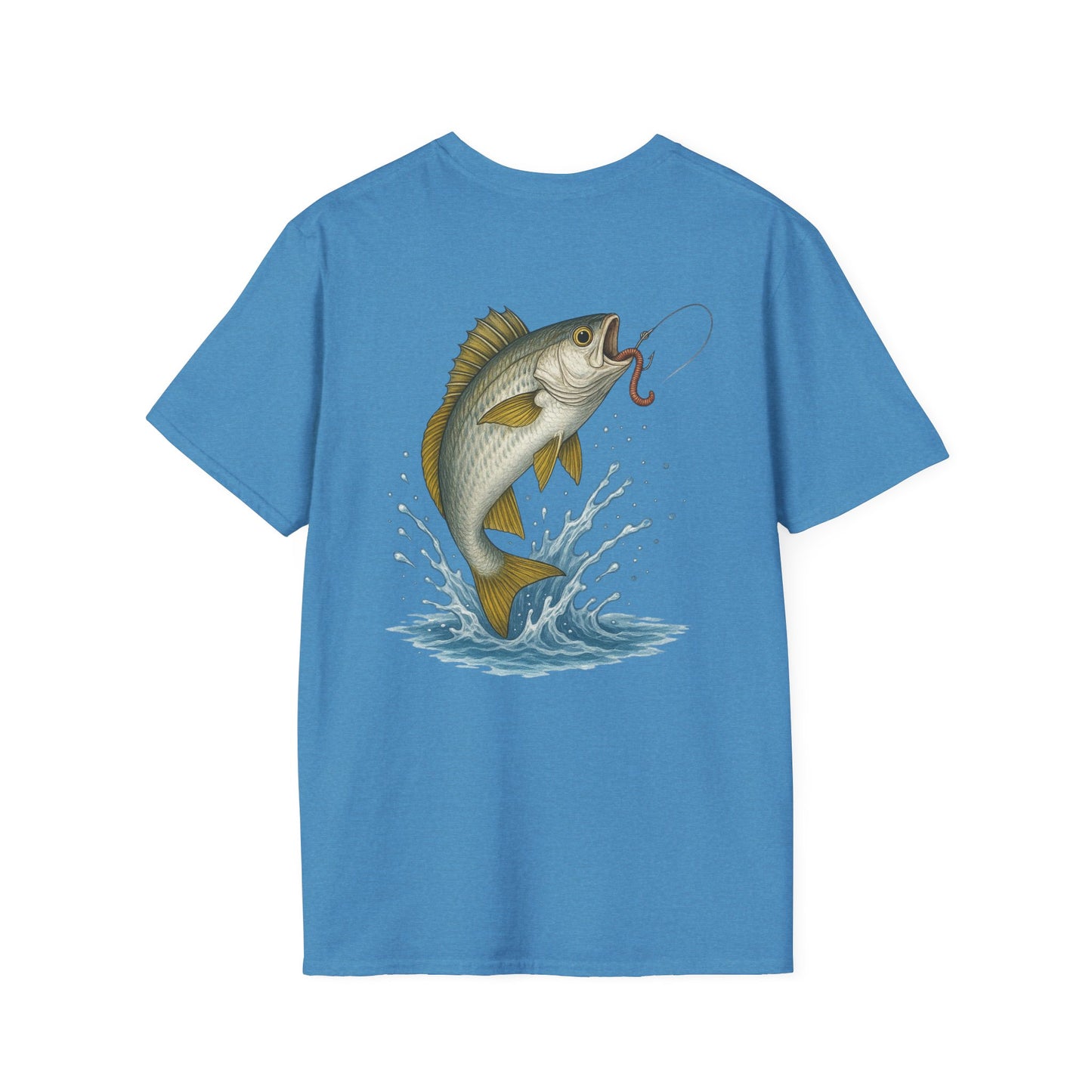 Croakerfest Unisex Softstyle T-Shirt - Perfect for Fishermen, Outdoor Enthusiasts, Gift for Dad, Summer Wardrobe, Casual Wear