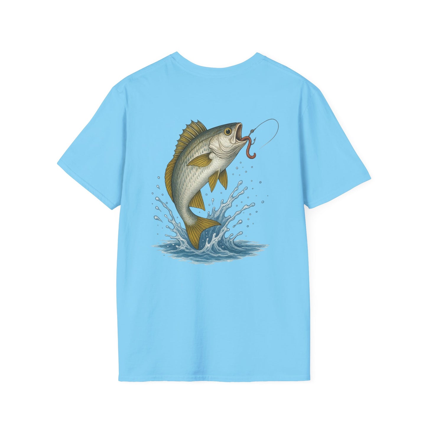 Croakerfest Unisex Softstyle T-Shirt - Perfect for Fishermen, Outdoor Enthusiasts, Gift for Dad, Summer Wardrobe, Casual Wear