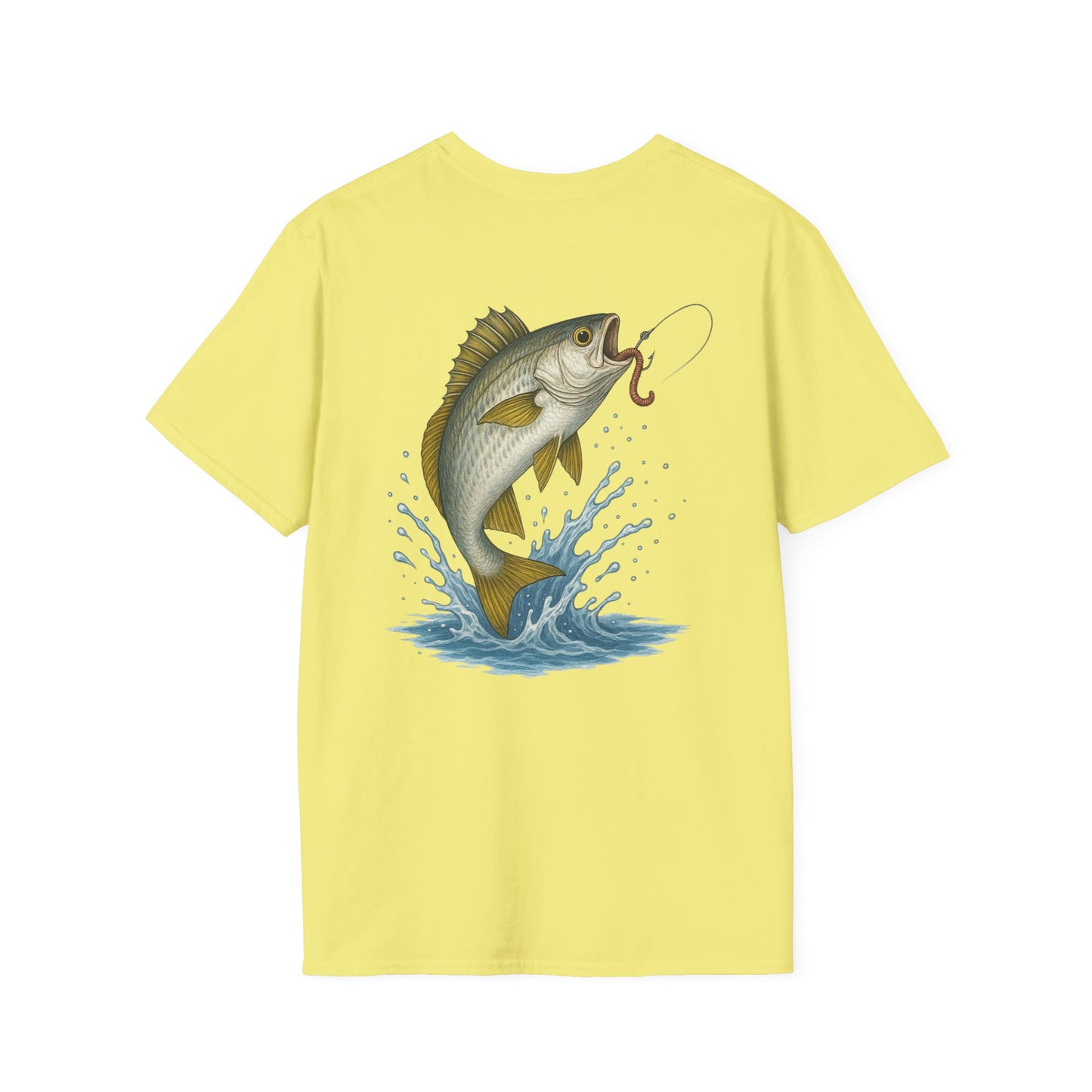 Croakerfest Unisex Softstyle T-Shirt - Perfect for Fishermen, Outdoor Enthusiasts, Gift for Dad, Summer Wardrobe, Casual Wear