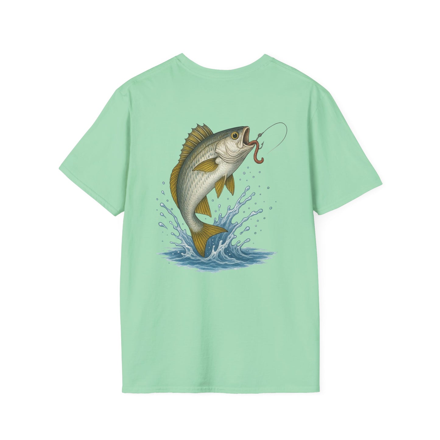 Croakerfest Unisex Softstyle T-Shirt - Perfect for Fishermen, Outdoor Enthusiasts, Gift for Dad, Summer Wardrobe, Casual Wear